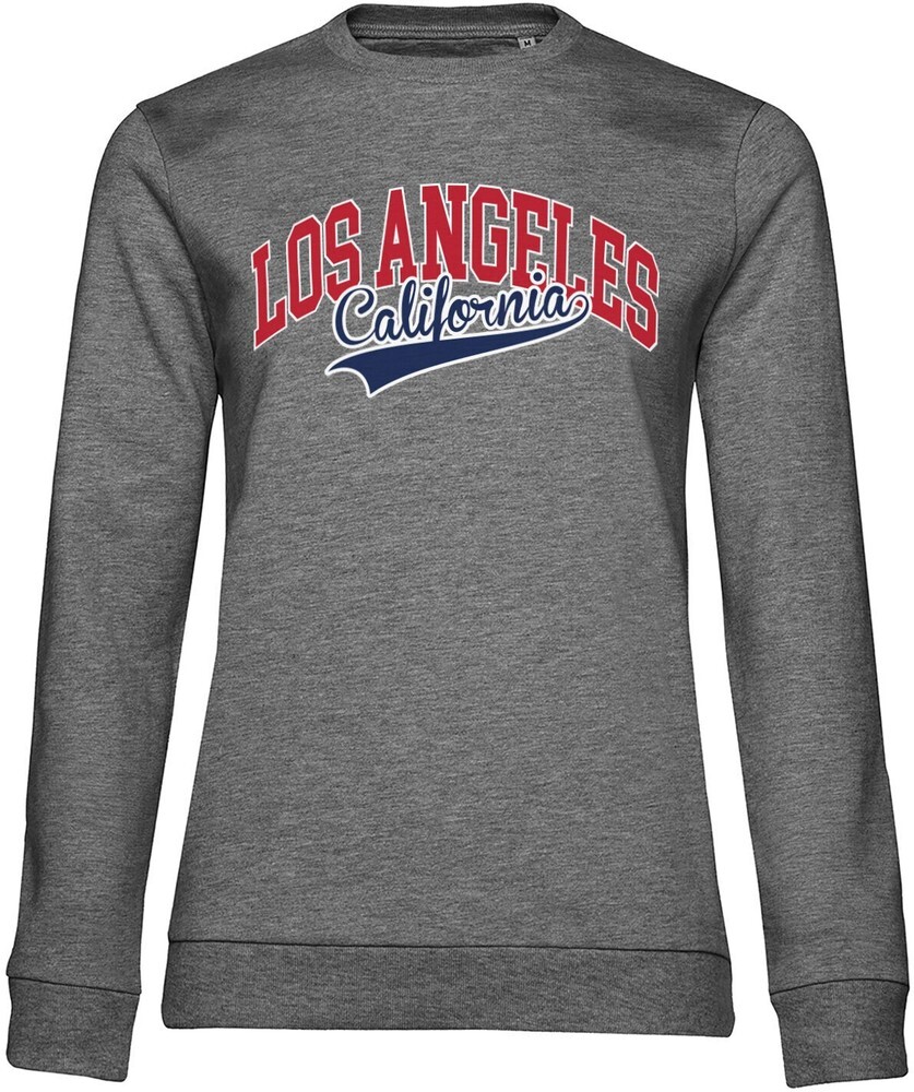 Толстовка для девочек Hybris Los Angeles California Damen Medium-Вересково-серая