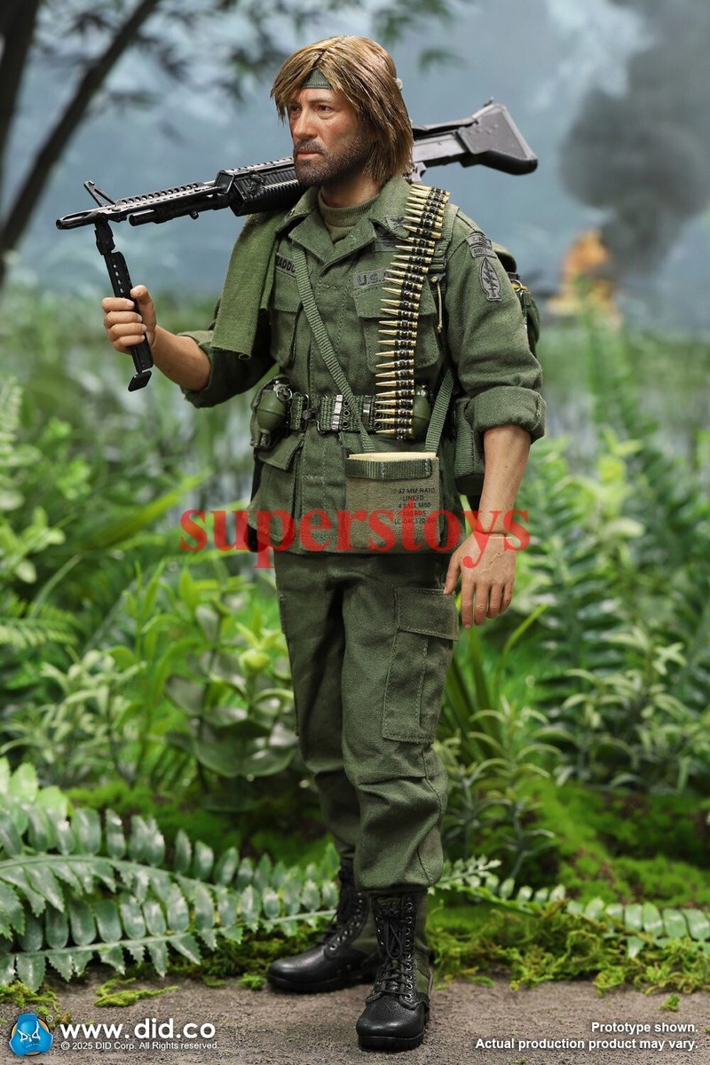 DID V80184 1/6 Vietnam War U.S. Army Colonel James Male Action