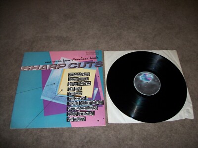 Sharp Cuts LP VARIOUS ARTISTS 1980 Planet Record Punk New Wave NM VINYL PROMO