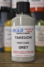 GREY TOUCH UP PAINT FOR TAKEUCHI TB210 TB216 TB219 MICRO MINI DIGGER EXCAVATOR