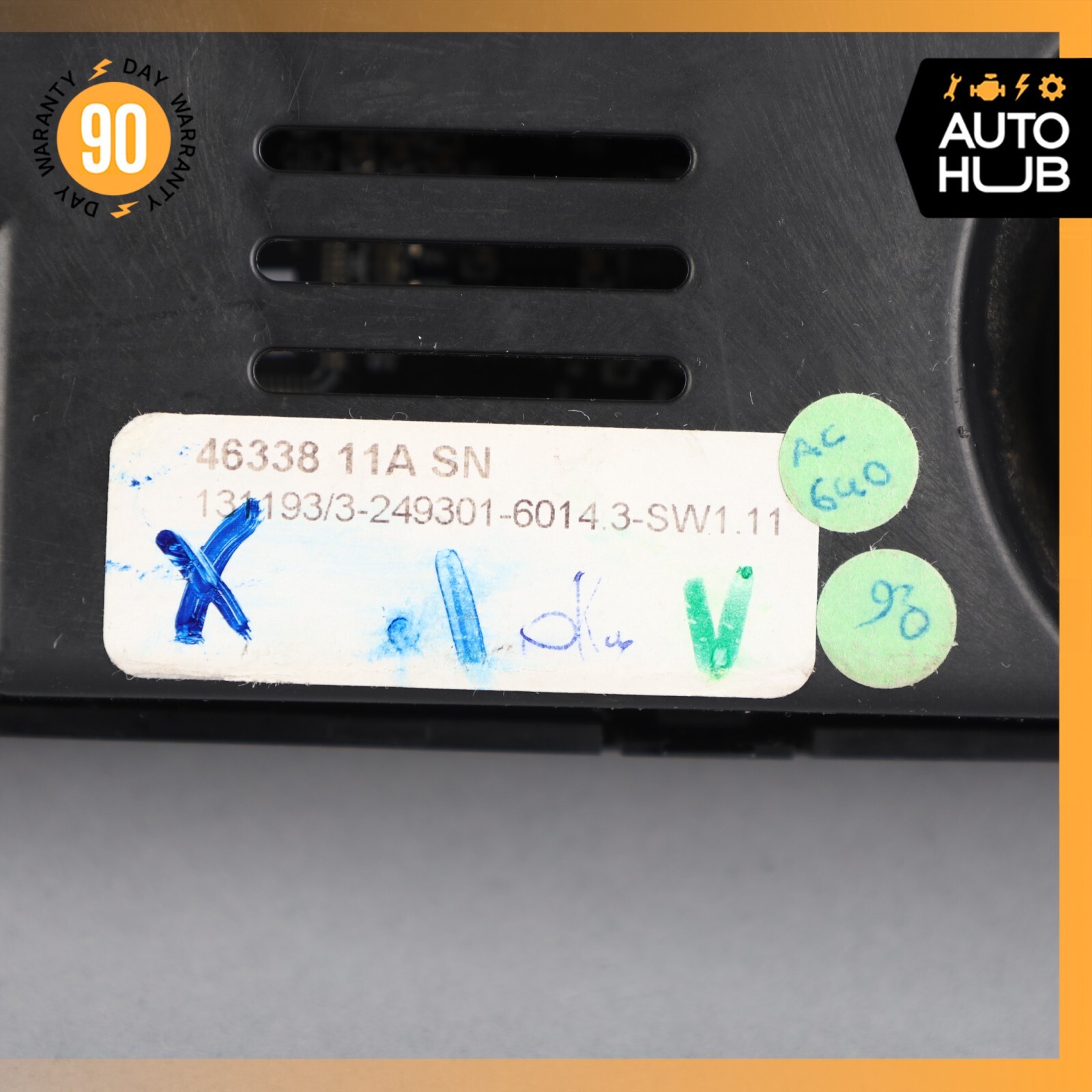 04-19 Maserati GranTurismo Grancabrio AC A/C Heater Climate Control Switch OEM