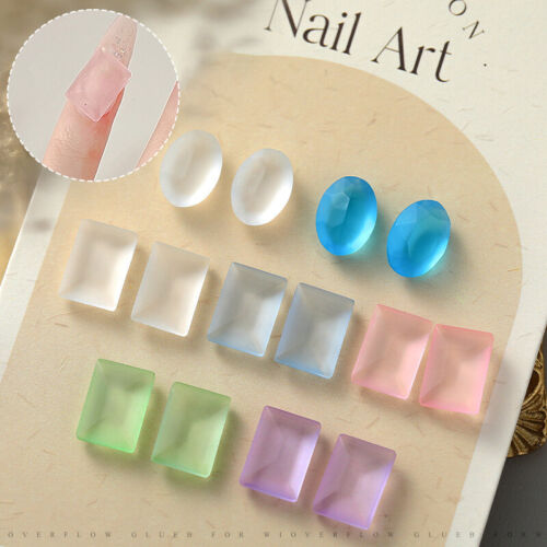 5pcs Crystal Aurora Nail Rhinestones Nail Art Jewelry Manicure Decorations q - Picture 1 of 19
