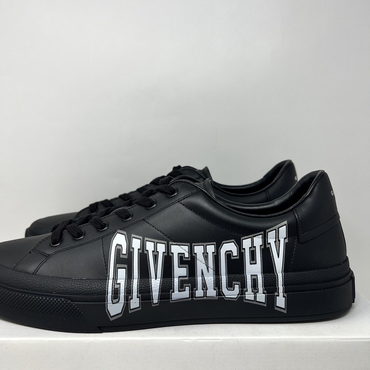 GIVENCHY City College Print Low Top Men's Sneakers Size 46