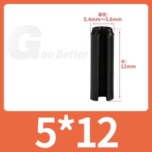 Spannstifte Spannhülsen Hohlsplinte Schwarz Verzinkt Stahl DIN 1481 1.5mm - 12mm - Picture 77 of 147