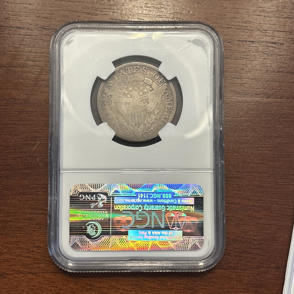 1805 Draped Bust Quarter | NGC AG3 | Browning-3 Variety - Image 2 of 4