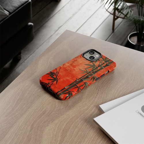 Bamboo Shoots Red - Phone Ink Case for iPhone, Galaxy, Pixel - Picture 65 of 281