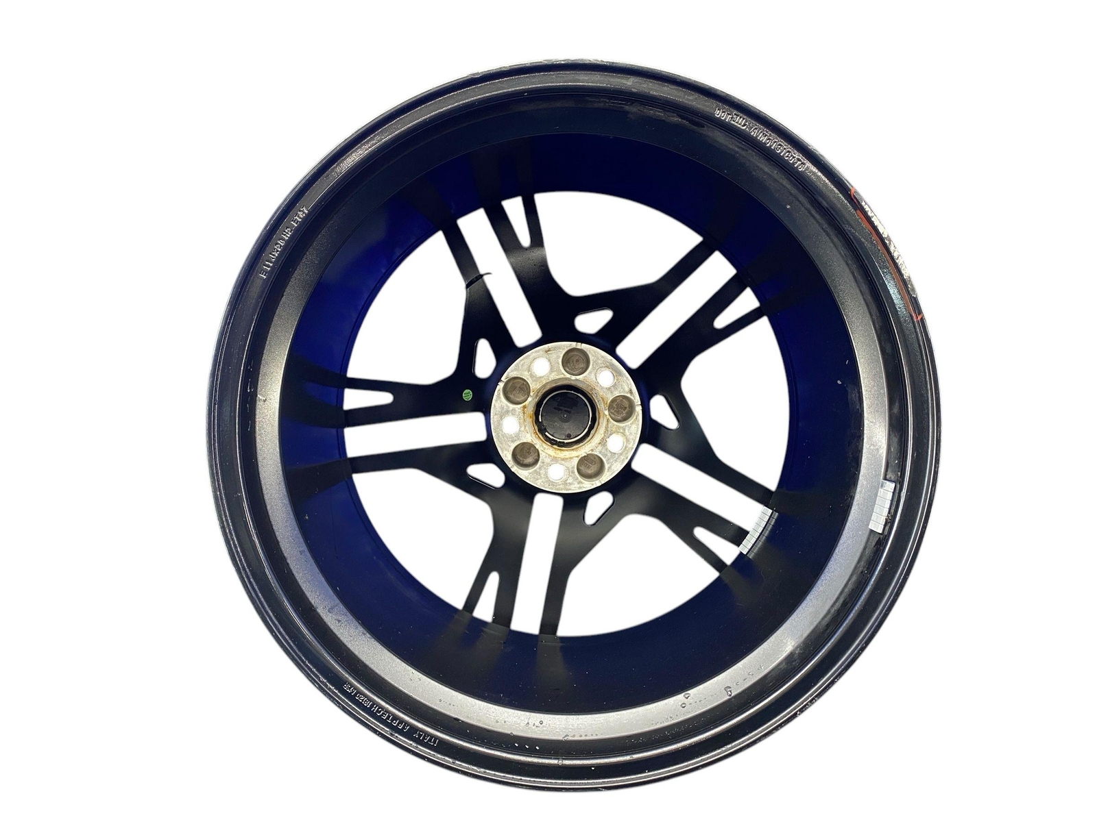 2021 2022 2023 AUDI R8 20X11 FIVE SLOTTED SPOKE WHEEL RIM MACHINED & BLACK OEM