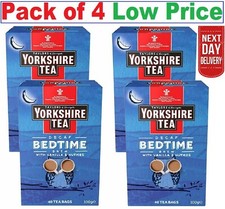 Yorkshire Tea Bedtime Brew Tea Bags, Pack of 4 (Total of 160 Tea Bags) UK