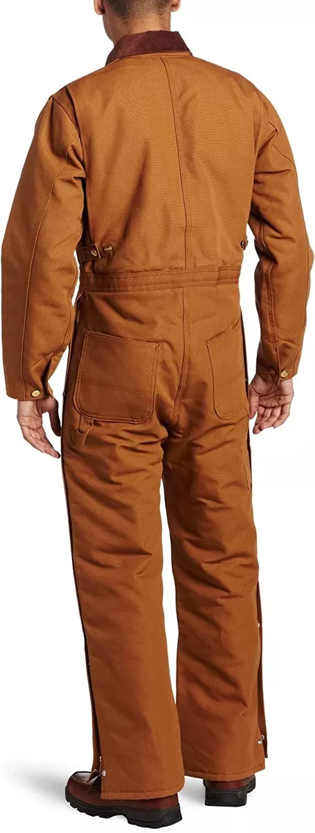 Carhartt quilt hotsell lined duck coveralls