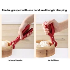 Hot Plate Gripper Clips Multifunction Portable Prevent Slip Anti Scald Bowl Dish