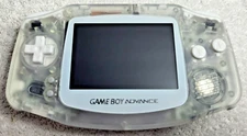 Nintendo GameBoy Advance GBA Console Re-shell w/IPS Screen - Tested, Working!