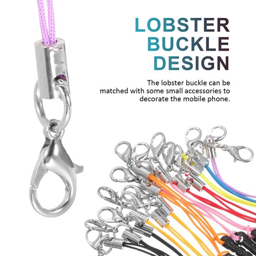 15 Pcs Mobile Phone Pendant Rope Charm Hanger for Universal Lanyard - 第 8/11 張圖片