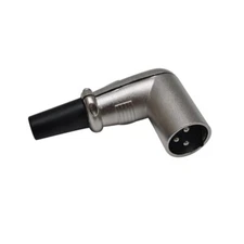Seismic Audio Right Angle 3 Pin XLR Male Connector (SAPT303)