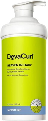 Devacurl Heaven In Hair Moisturizing Deep Conditioner 17.75 oz For Dry/Med Curls