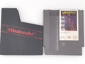 Gauntlet 2  (NES) + Dust Cover Tested And Working