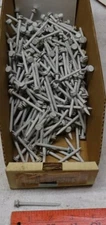 **  5 Pound LOT - COATED Roofing & Siding NAILS w WASHER - 2 1/4 in  - 400 pcs *