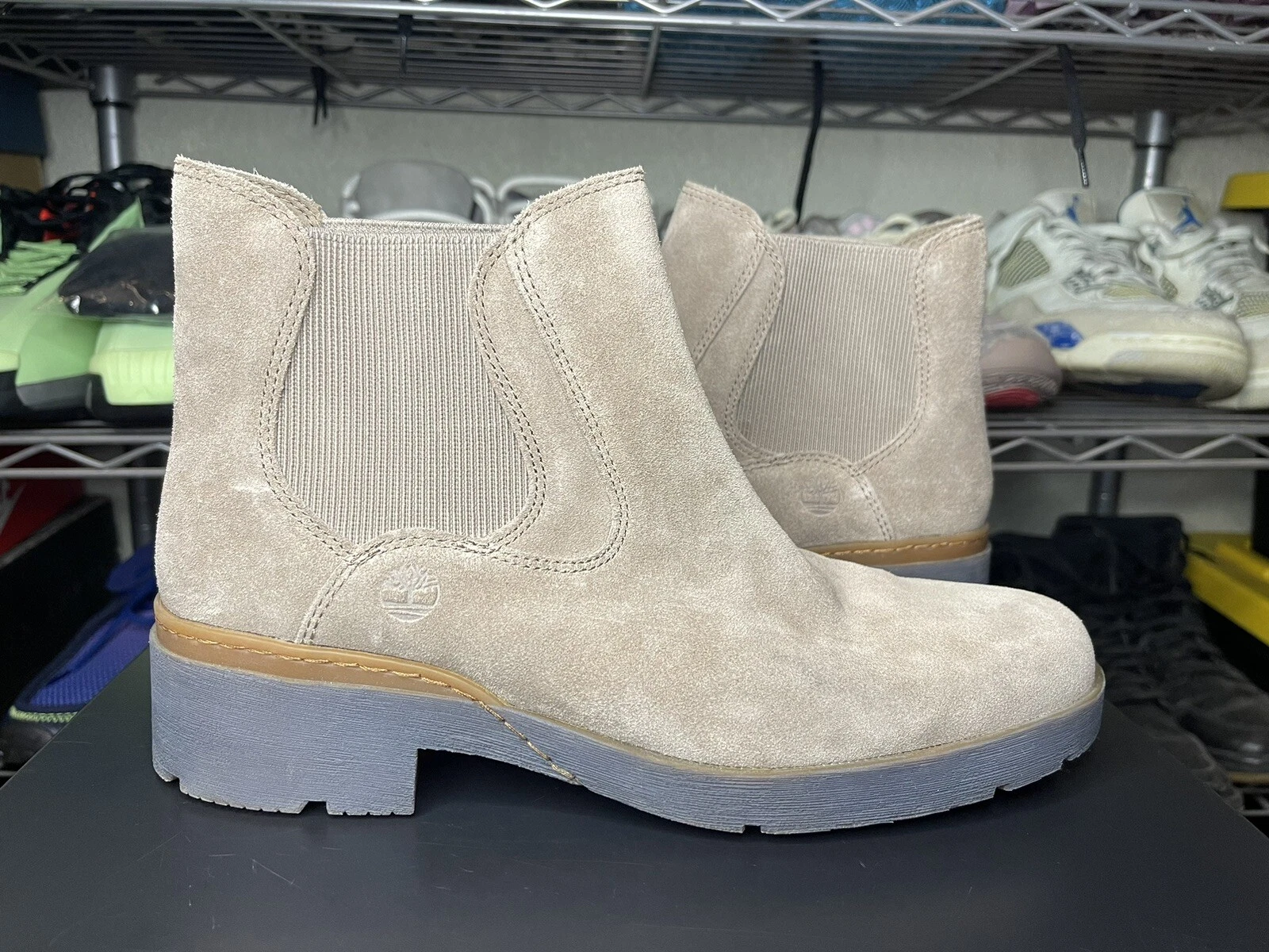 Stivali Timberland donna Courma Yeur Valley marrone chelsea taglia 11 donna o uomo 9