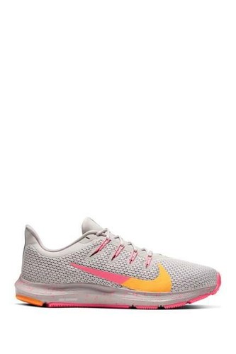 Womens NIKE QUEST 2 Silver Running 