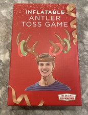 Inflatable Antler Toss Game - Inflatable Antlers 4 Rings - Holiday Party Game