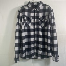 Road Armor Flannel Shirt Mens Xlt Black White Plaid Protective Pads Moto Read Road Armor Flannel Shirt Mens Xlt Black White Plaid Protective Pads Moto Read