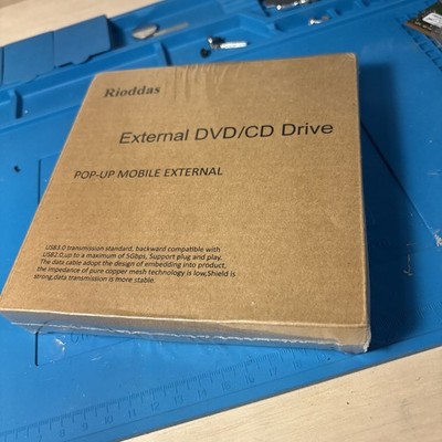 Rioddas CDcd45cd-1-e4 CD/DVD +/-RW External Drive