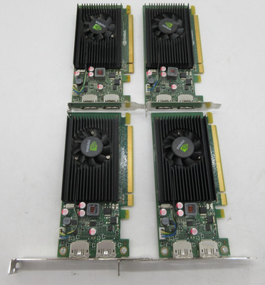 Lot of 4 Nvidia NVS 310 Graphics Cards