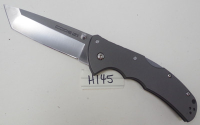 Cold Steel Code 4 Lock Back Tanto Pocket Knife Folder S35VN - TSA Auction
