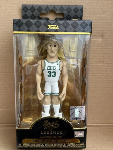 Funko Gold NBA Legends Larry Bird 5 Premium Vinyl Figure Boston Celtics New