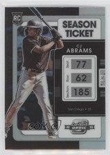 2022 Panini Chronicles Contenders Optic Holo Prizm CJ Abrams #12 0c2