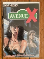 Avenue X #1 Innovation 1994 Rob Chang Brenda Black Bad Girl Vampire Horror Comic