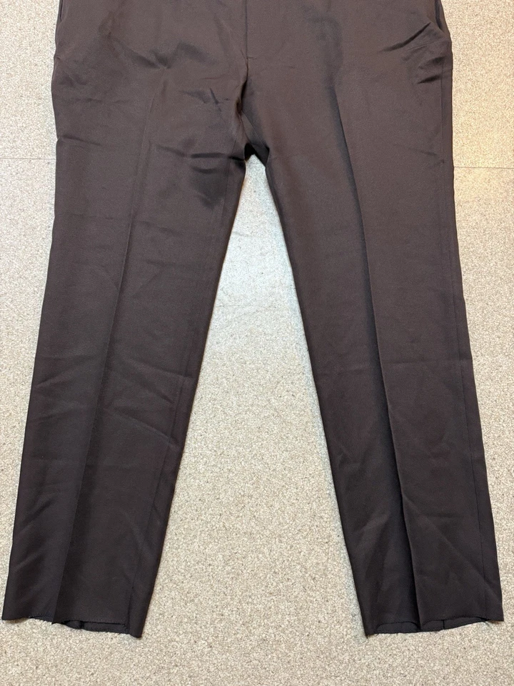 NWT Vintage Hercules Men's Uniform Trousers Pant Brown Sz 54 Reg Polyester - Image 3 of 4
