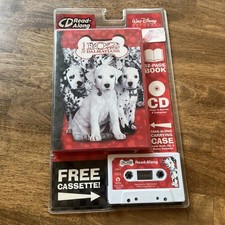 Disney's 102 Dalmatians Read Along - CD  Booklet  Cassette - RARE NEW SEALED