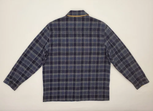 Todd Snyder Plaid Wool Utility Overshirt Jacket Size L Made in Portugal NWOT image 4