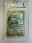 Pokémon TCG Venusaur Base Set Holo Unlimited Rare Card 15/102 Beckett 8