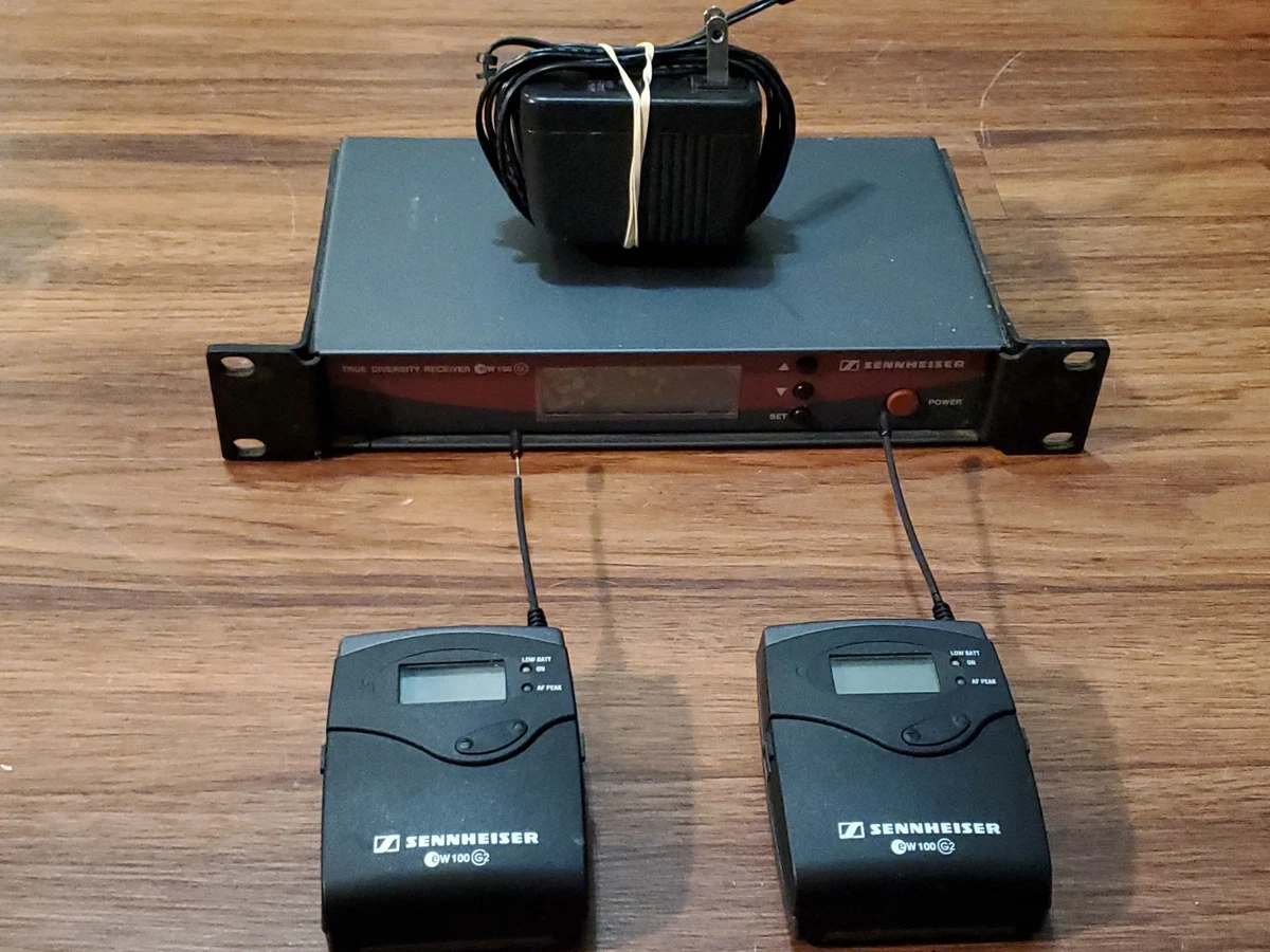 Sennheiser micro main ew100 g2 handheld + récepteur