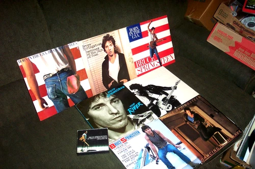 BRUCE SPRINGSTEEN 7 LP, EP  LOT w BORN IN THE USA, THE RIVER, BORN TO RUN +more