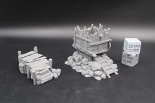 Tabletop Terrain Fantasy Ruin Siege Platform Ramp Pair Dnd RPG Wargame Skirmish