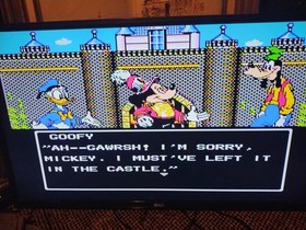 Disney's Adventures in the Magic Kingdom Nintendo NES Game Cartridge Mickey