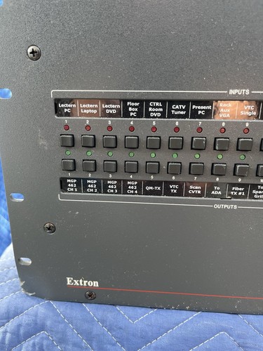 Extron Crosspoint 300 Series Wideband Matrix Switcher w/ADSP 16 IN / 16 OUT - Picture 3 of 12