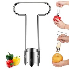 Stainless Steel Fruite Corer Vegetable Corer Tool Cutter Pepper Seed Remover