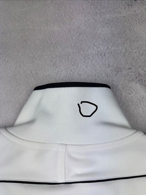 RF ROGER FEDERER WHITE JACKET TRACK TOP NIKE DRI-FIT TENNIS Mens