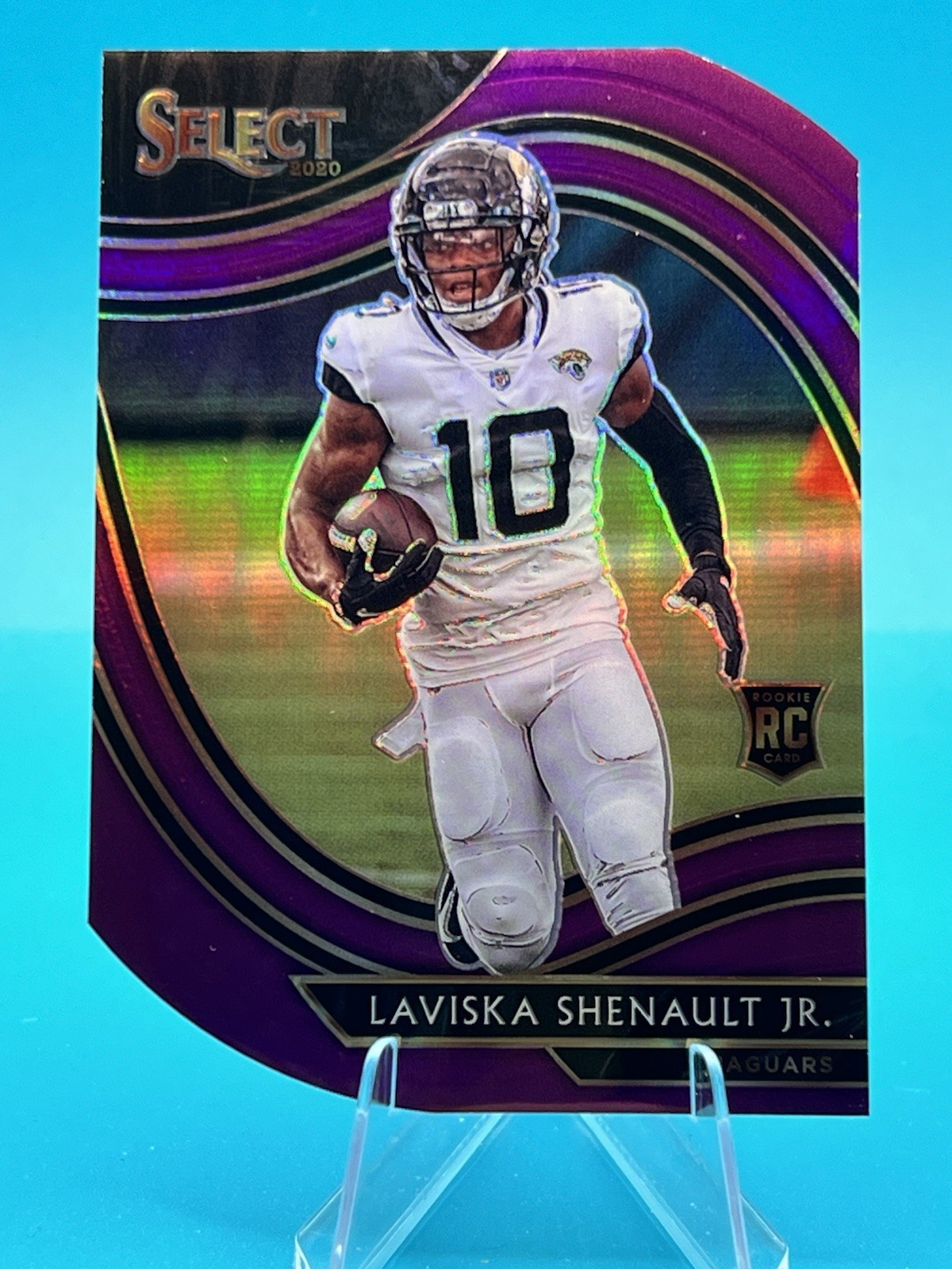2020 Select Purple Die Cut Rookie #359 Laviska Shenault Jr. Jacksonville Jaguars
