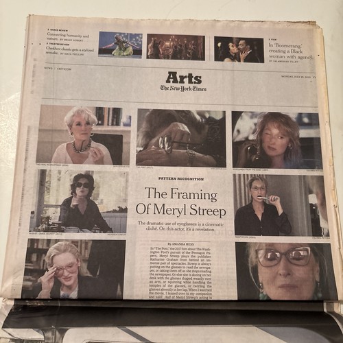 Die New York Times Zeitung 25. Juli 2022 Kansas Wahl stellt ersten Test… - Bild 3 von 5