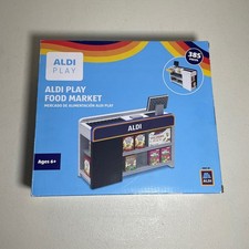 NEW Aldi Play Food Market Scanner Brick Set 385 pcs Grocery Store Building Toy