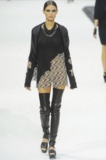 USED CHANEL SLEEVELESS TUNIC VERYGOOD