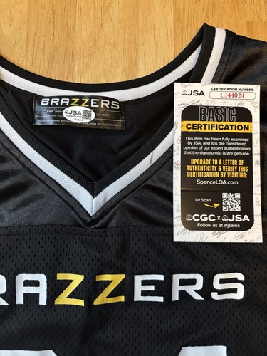 Abella Danger Autograph Jersey Brazzers Sexy Porn Star JSA COA - Picture 3 of 4