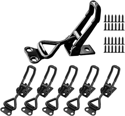 6Pack Toggle Clamp Latch 100KG 220LBS Holding Capacity 4001Pull Adjustable Quick
