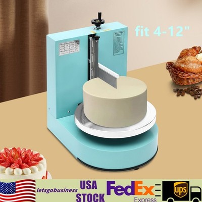 Electric Automatic Cake Cream Butter Coating Machine Cake Spreading Machine 110V