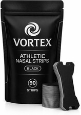Wide Fit Nasal Strips - Oil  Sweat Proof Adhesive for Peak Athletic Performance