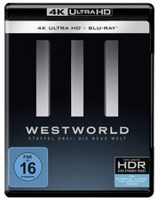 Westworld - Die komplette 3. Staffel - Repack 3 Bl 4K UHD Blu-ray UK IMPORT